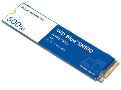 WD BLUE SN570 500GB PCIe Gen3 NVMe M.2 2280 SSD