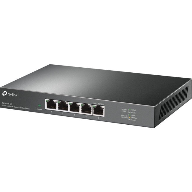 Omada 5-Port 2.5G Multi-Gigabit Desktop Switch