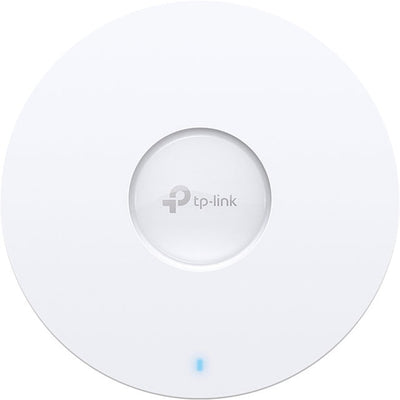 TP-Link AX1800 Ceiling Mount Dual-Band Wi-Fi 6 Access Point, 1× Gigabit RJ45 Port, 574Mbps at 2.4 GHz + 1201 Mbps at 5 GHz, 5-Year WTY - (EAP613)
