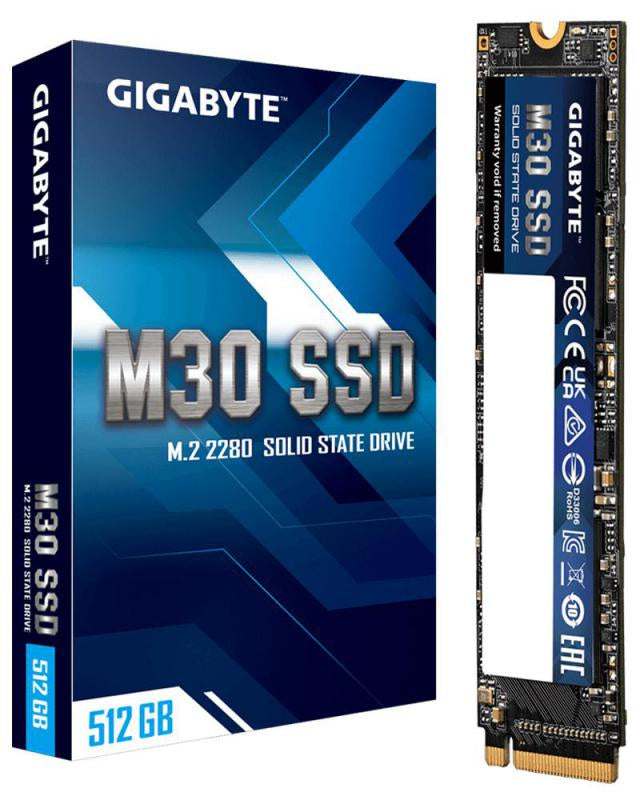 Gigabyte M30 512GB PCIe NVMe M.2 SSD