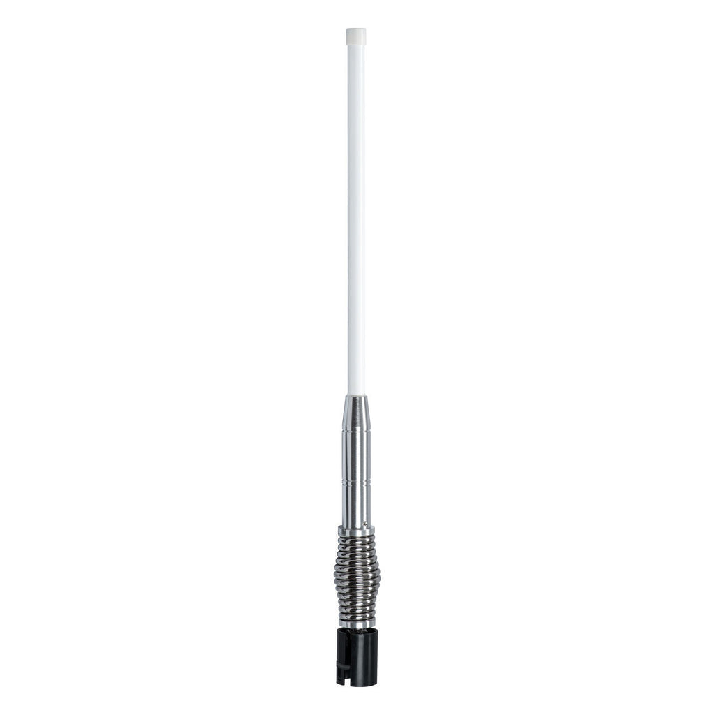 Blackhawk 4G Trucker Edge Compact White Antenna, 698 To 2100 MHz, SMA Male