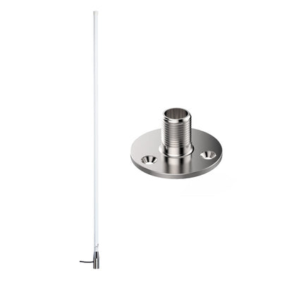 Blackhawk Marine Cellular Antenna 698-2100MHz 7dBi With Stainless Steel Fixed Mount