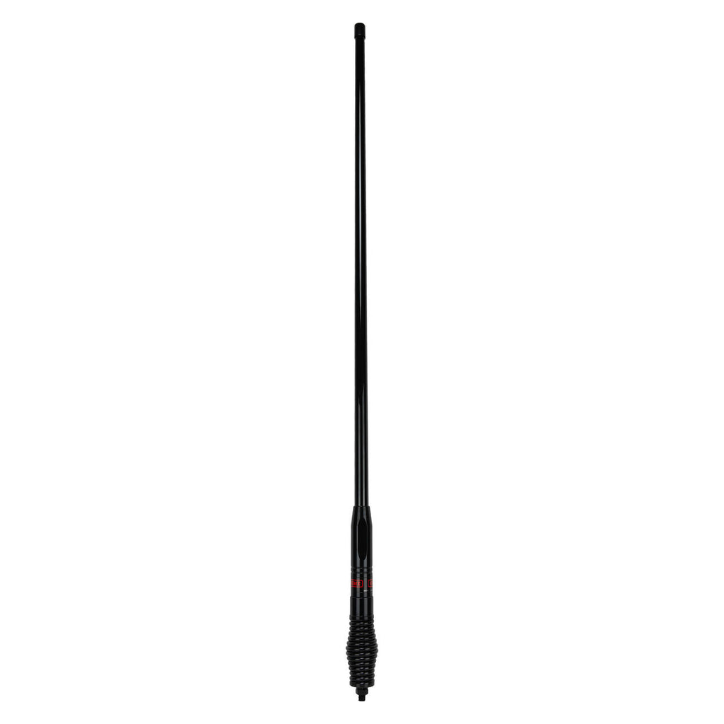 GME AE4705B UHF 1200mm Heavy Duty Fibreglass Radome Antenna, AS004B Spring (6.6dBi Gain) - Black