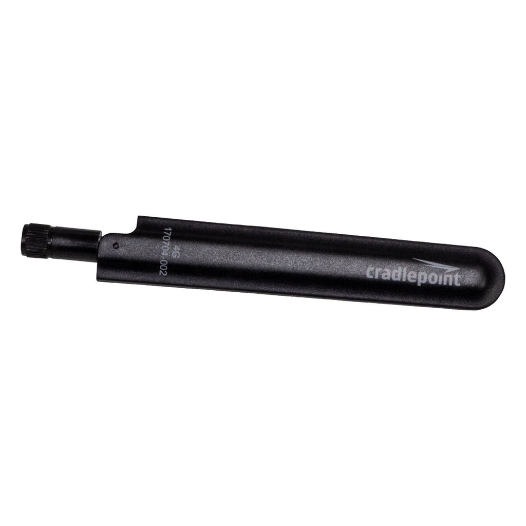 CradlePoint 170704-002 Cellular Antenna, Black Mini, 600 MHz – 6000 MHz, SMA