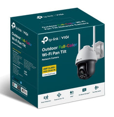 TP-Link VIGI 4MP C540-W(4mm) Outdoor Full-Colour Wi-Fi Pan Tilt Network Camera, 4mm Lens, Smart Detection,3YW NWTL-VIGI-C540-W-4