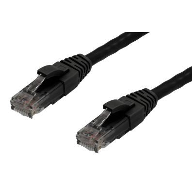 TEKCART CAT6 0.5M Patch Cable - Black | P1600B
