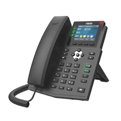 Fanvil X3U Enterprise IP Phone 2.8" Colour Screen - 3 Lines | X3U