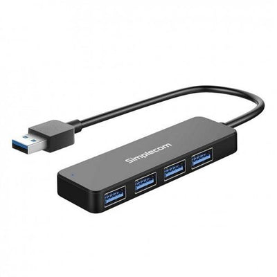 Simplecom SuperSpeed 4 Port USB Hub | CH342BLACK