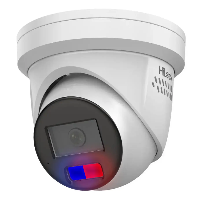 HiLook 6MP IPC-T269H-MU/SL All in One Camera with Blue / Red Strobe / Audio (ACDC)