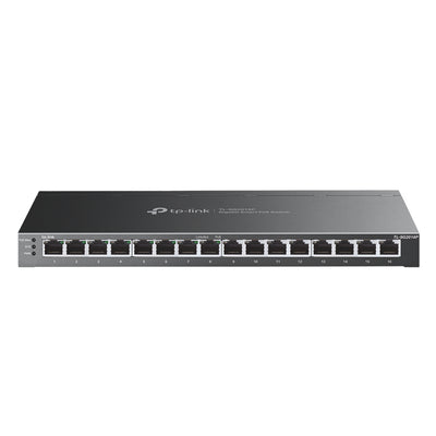 TP-Link JetStreamâ„¢ 16-Port Gigabit Smart Switch with 8-Port PoE+ -(TL-SG2016P)