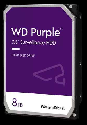 Western Digital WD Purple 8TB 3.5" SATA HDD, WD84PURZ