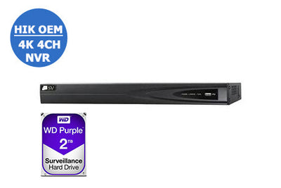 HIKVISION HIK OEM Easy IP Plug & Play 4K 4CH NVR