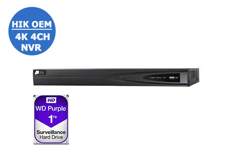 HIKVISION HIK OEM Easy IP Plug & Play 4K 4CH NVR