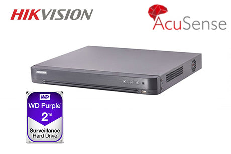 HIKVISION 5MP TVI 8CH AcuSense DVR