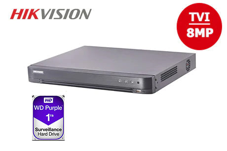HIKVISION 8MP TVI 4CH DVR
