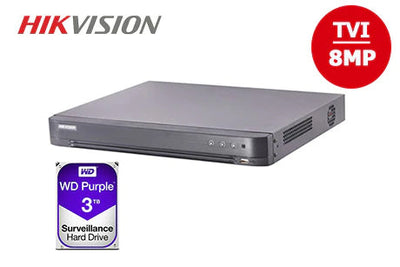 HIKVISION 8MP TVI 8CH DVR