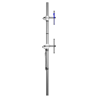 ComAnt Offset Pattern Collinear Antenna, 440 To 475 MHz, 8dBi, N Female