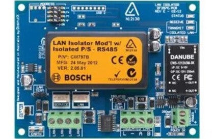 BOSCH, Solution 6000, RS485 LAN Isolator Module and Isolated Power Supply