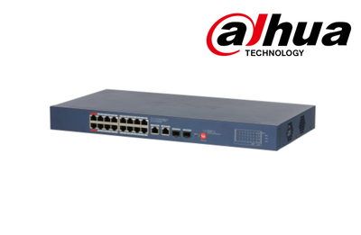 Dahua CS4220-16GT-190 20-Port Cloud Managed Desktop Gigabit Switch with 16-Port POE