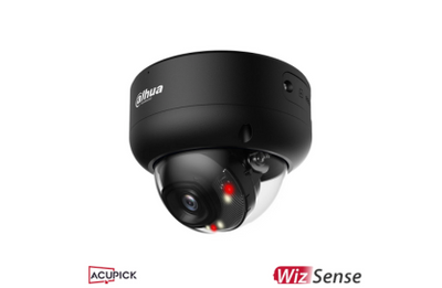 DAHUA 8MP 4K DOME FIXED CAMERA BLACK