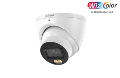 Dahua DH-IPC-HDW2549EMP-S-PRO-ANZ 5MP WIZCOLOR TURRET FIXED CAMERA WHITE