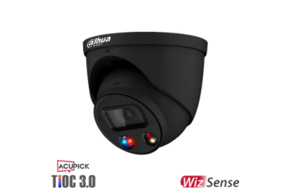 Dahua 6MP Tioc 2.0 Full-color Active Deterrence AcuPick WizSense Network Camera Black