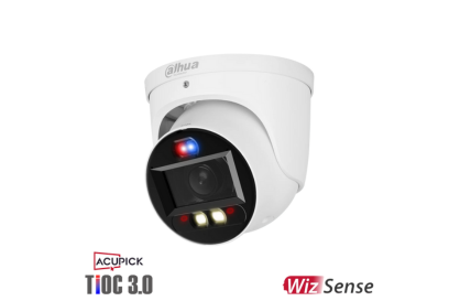 DAHUA 6MP TIOC ACUPICK TURRET MOTORISED CAMERA WHITE