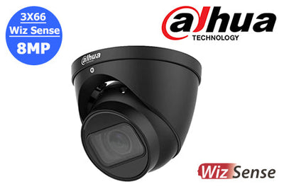 Dahua DH-IPC-HDW3866TP-ZS- -BLK 8MP 4K Turret Motorised Camera