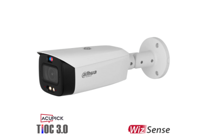 DAHUA 8MP TIOC ACUPICK BULLET MOTORISED CAMERA WHITE
