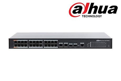 Dahua 24Port Gigabit Managed POE Switch