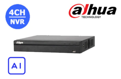 Dahua DHI-NVR4104HS-P-AI/ANZ 4CH NVR WITHOUT HDD