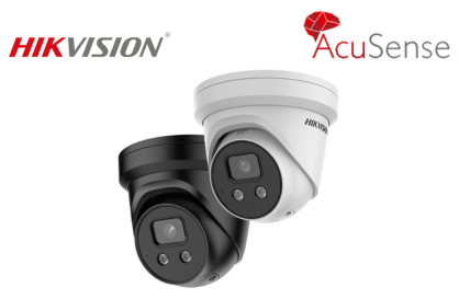HIKVISION DS-2CD2366G2-ISU/SL (4mm) 6 MP AcuSense Strobe Light and Audible Warning Fixed…