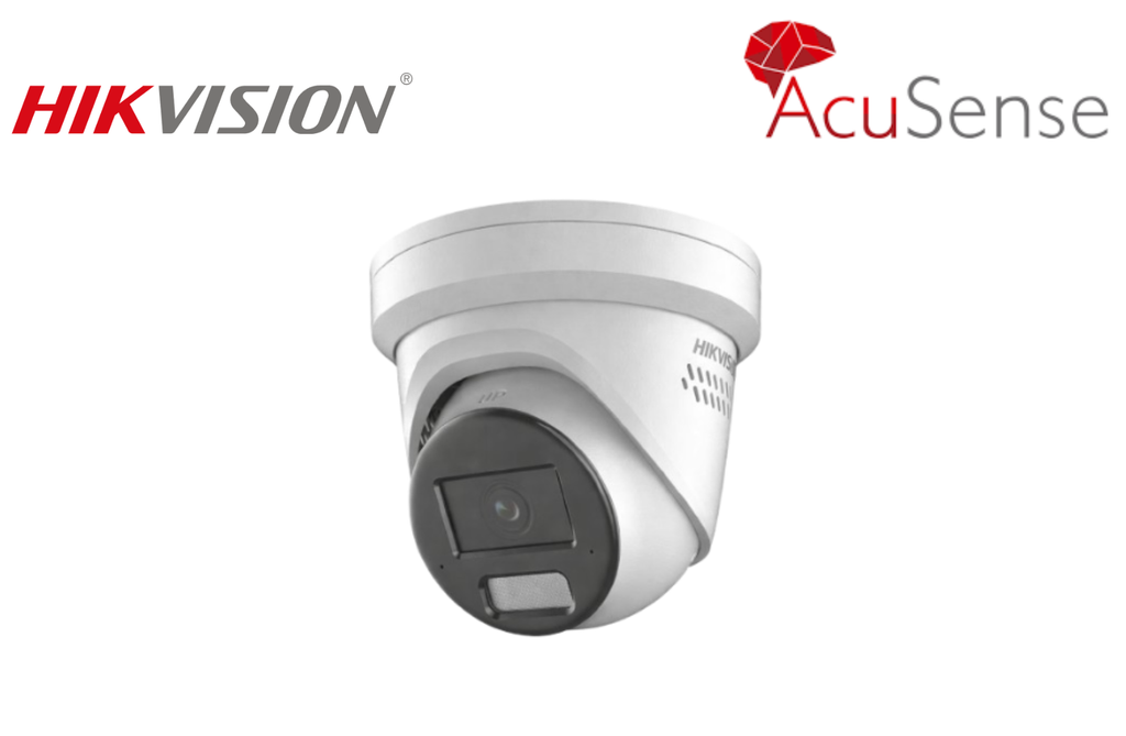 Hikvision DS-2CD2366G2H-IS2U/SL (4mm) 6MP AcuSense Strobe Light and Audible Warning Fixed…