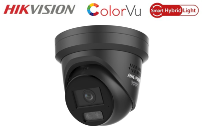 Hikvision 2.8mm 8 MP Smart Hybrid Light with ColorVu Fixed Turret Network Camera Black