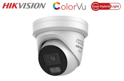 Hikvision DS-2CD2387G3-LIS2UY/SL (4mm) 8 MP Smart Hybrid Light with ColorVu Fixed Turret…