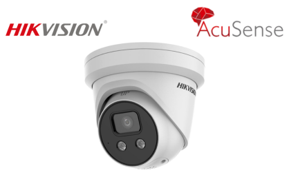 HIKVISION DS-2CD2386G2-ISU/SL (4mm) 4K AcuSense Strobe Light and Audible Warning Fixed…