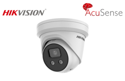 HIKVISION DS-2CD2386G2-ISU/SL (4mm) 4K AcuSense Strobe Light and Audible Warning Fixed…
