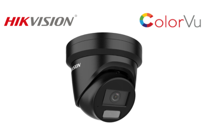 HIKVISION DS-2CD2387G2H-LIU-BLK (2.8mm) 8 MP Smart Hybrid Light with ColorVu Fixed Turret…
