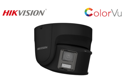 HIKVISION 8MP ColorVu Panoramic Network Turret Dome Camera BLACK