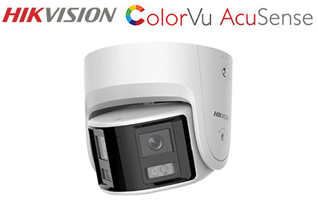 HIKVISION 8MP ColorVu Panoramic Network Turret Dome Camera