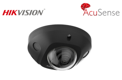 HIKVISION DS-2CD2566G2-IS-BLK (2.8mm) 6 MP AcuSense Built-in Mic Fixed Mini Dome Network…