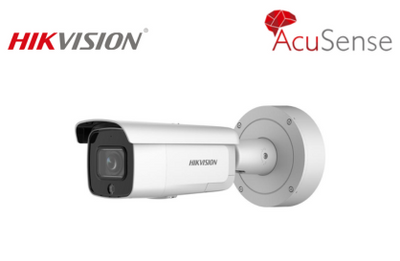 HIKVISION 6 MP AcuSense Strobe Light and Audible Warning Motorized Varifocal Bullet…