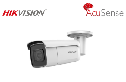 HIKVISION 6 MP AcuSense Motorized Varifocal Bullet Network Camera