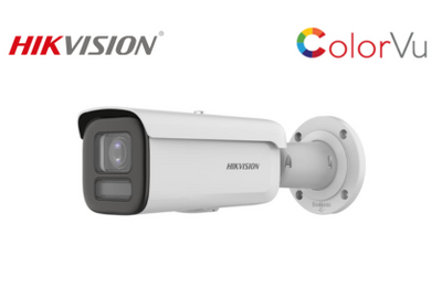 HIKVISION 6 MP Smart Hybrid Light with ColorVu Motorized Varifocal Bullet Network Camera
