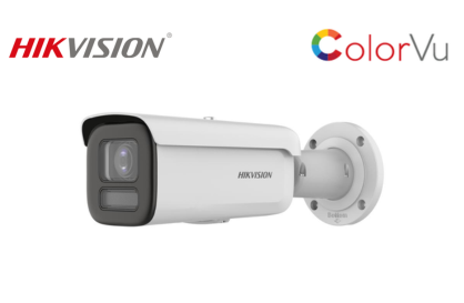 HIKVISION 6 MP Smart Hybrid Light with ColorVu Motorized Varifocal Bullet Network Camera