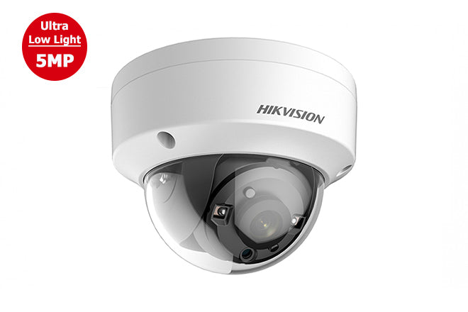 Hikvision TVI 5MP Ultra-low Light Outdoor IR Dome Camera 2.8mm