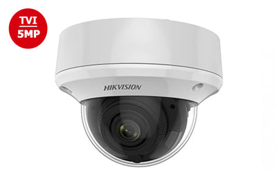 Hikvision TVI 5MP Outdoor IR Vandal Dome Camera 2.7~13.5mm