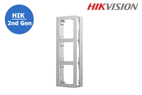 HIKVISION HIK 2nd Gen IP Intercom, Door Station Surface Mount Set Box, Supports 3 Module
