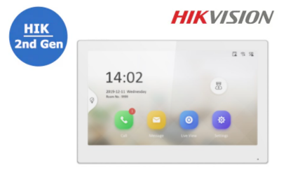 HIKVISION 2nd Gen IP Intercom, 7" Touch Screen Room Station