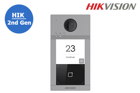HIKVISION 2nd Gen IP Intercom, Flush Mount